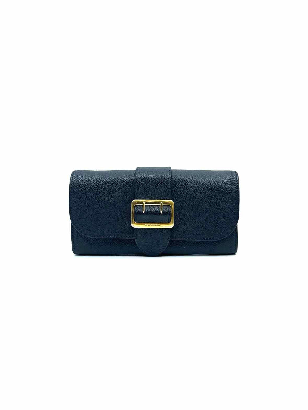 BURBERRY Black Leather Wallet