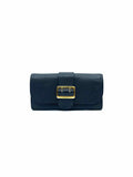 BURBERRY Black Leather Wallet