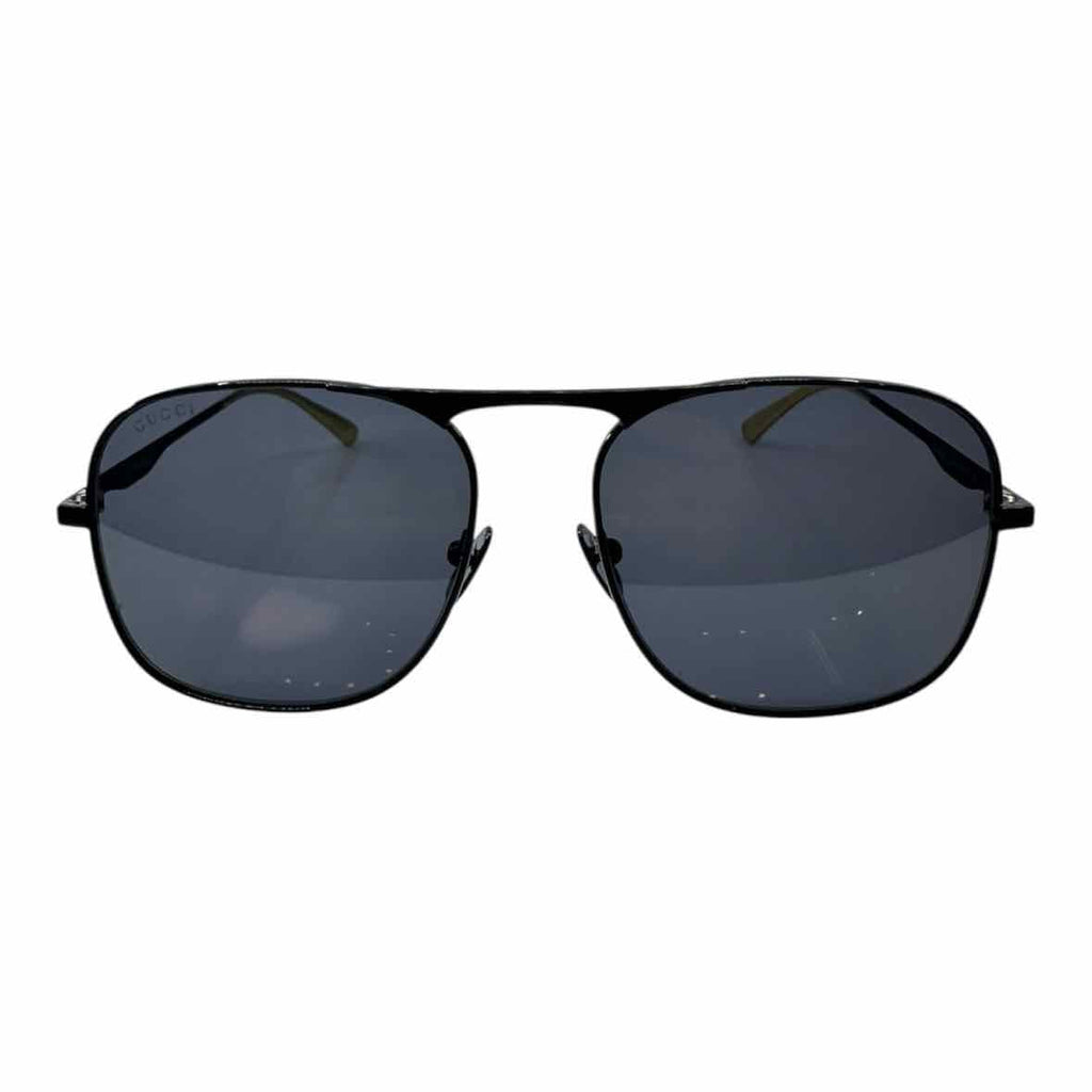 GUCCI Black Aviator Sunglasses