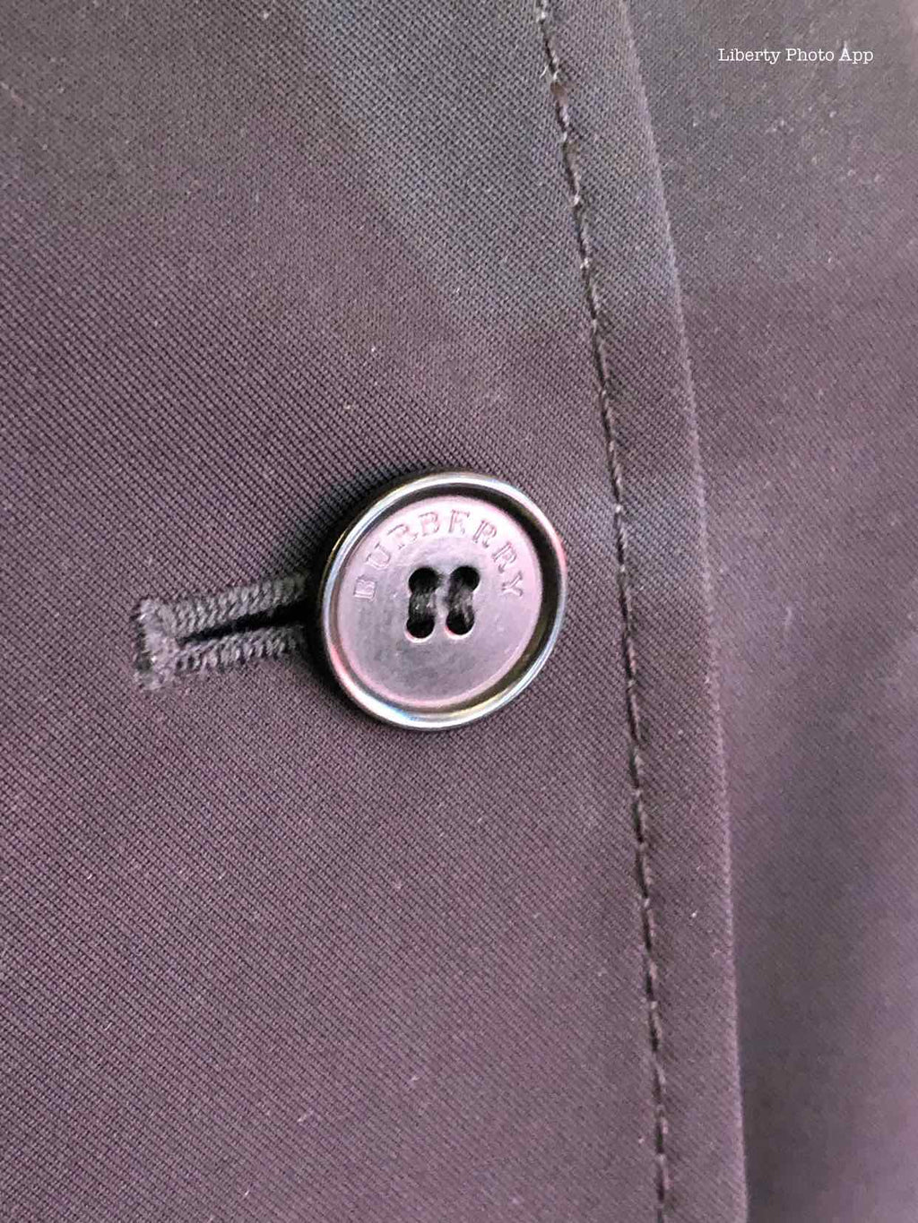 BURBERRY Black Nylon Raincoat | 4