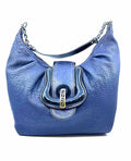 FENDI Navy Leather Handbag