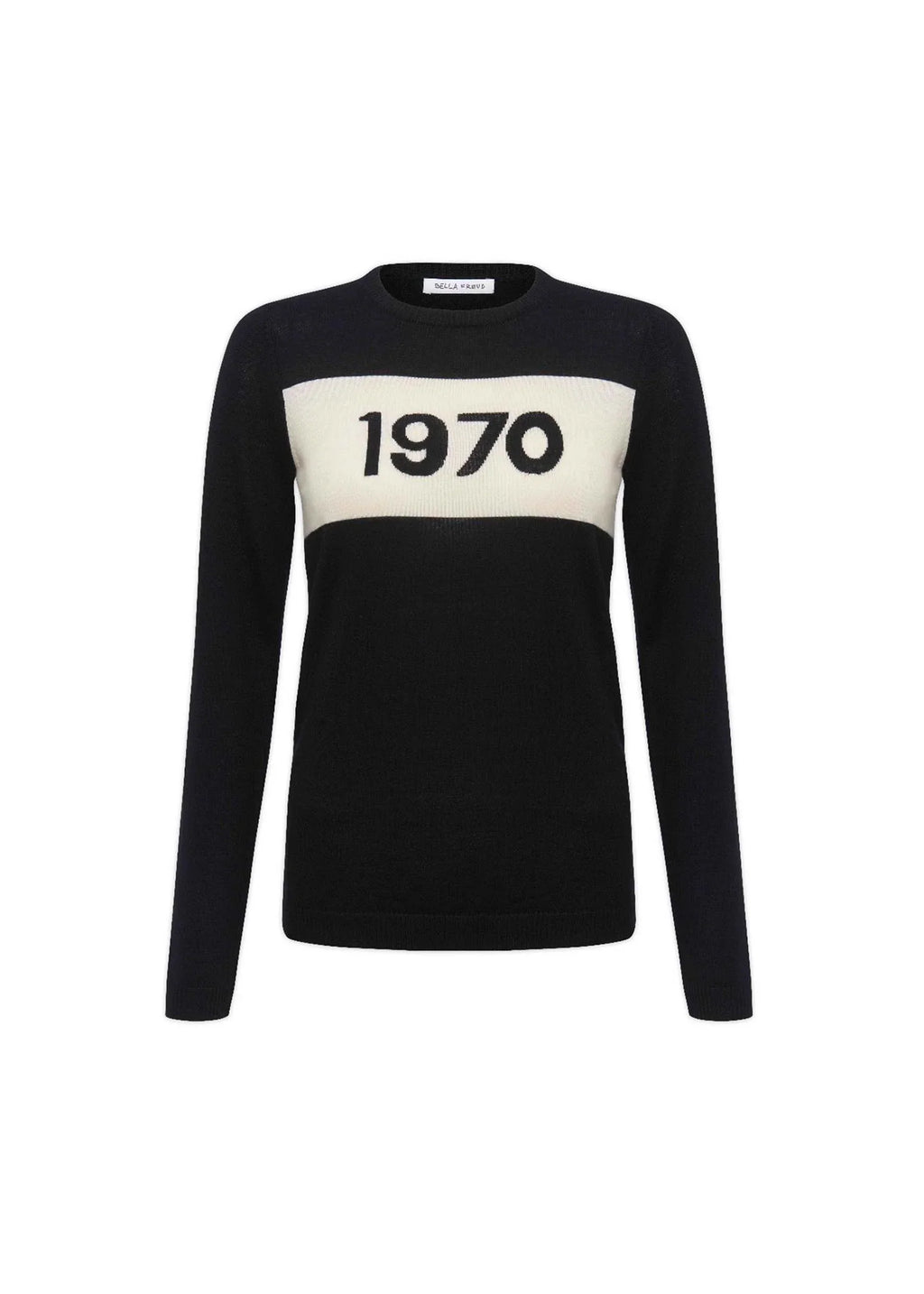 Bella Freud 1970 Merino Knit in Black