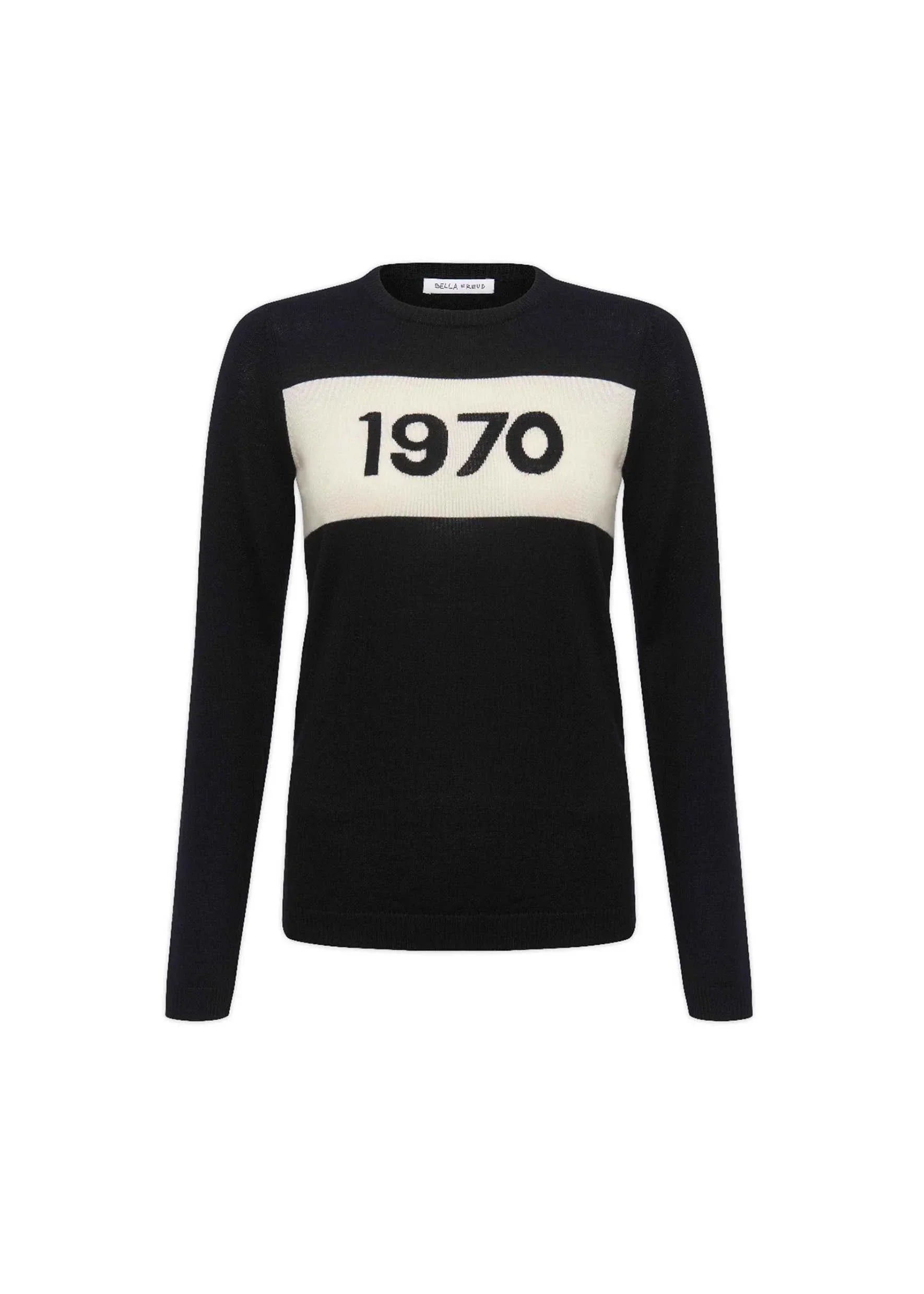 Bella Freud 1970 Merino Knit in Black