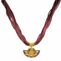 FREY WILLE Burgundy Necklace