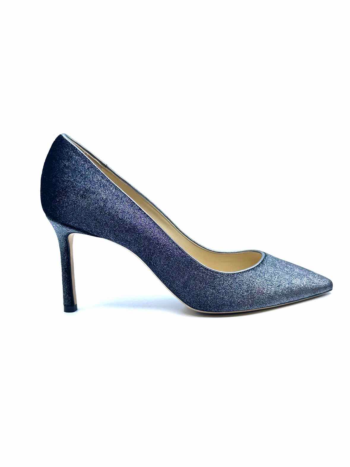 JIMMY CHOO Silver Pumps Size 8.5