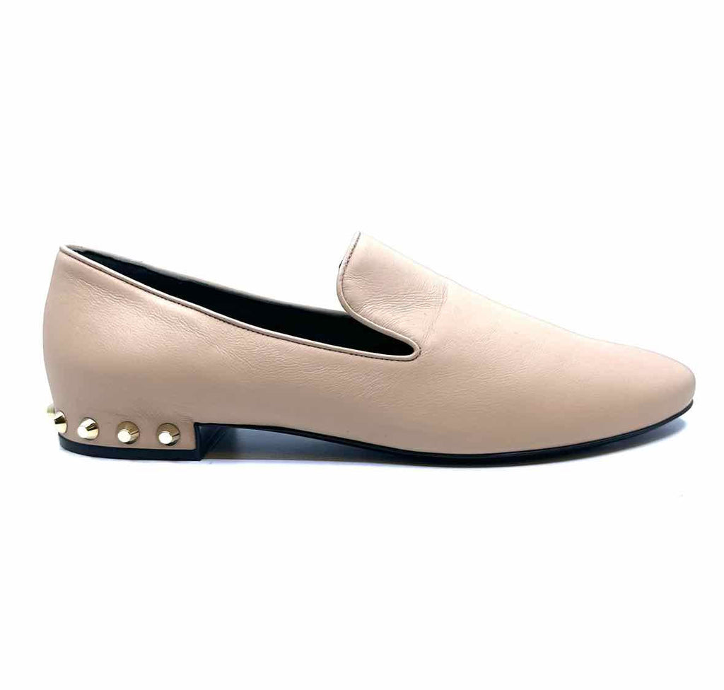 BALENCIAGA Size 10 Beige Loafers