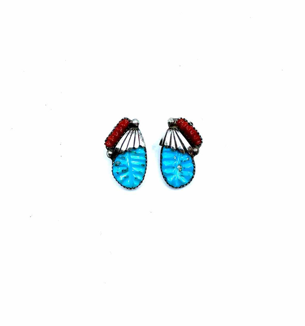 Turquoise Clip Earrings