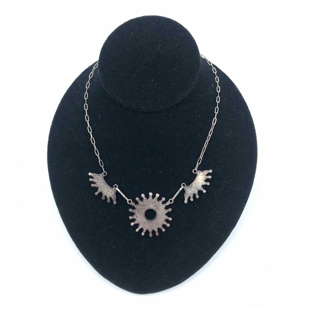 ZUNI Sterling Silver Turquoise Necklace