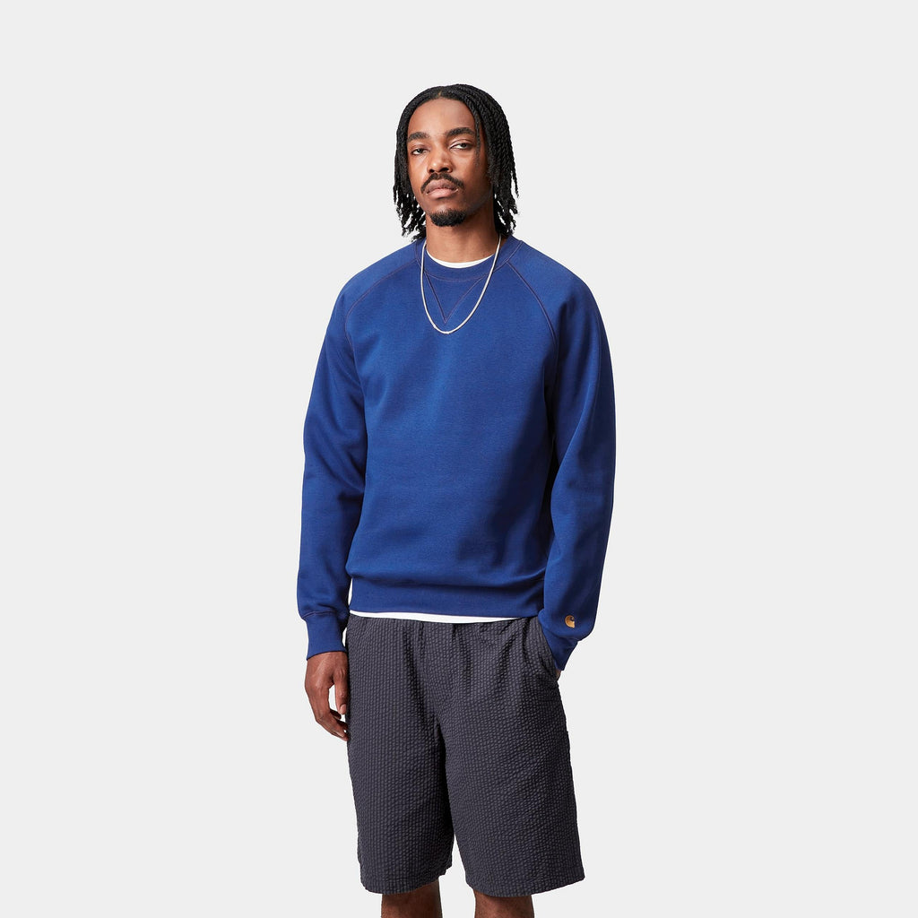 Carhartt WIP Mens Chase Sweat Top | Wolfsbane