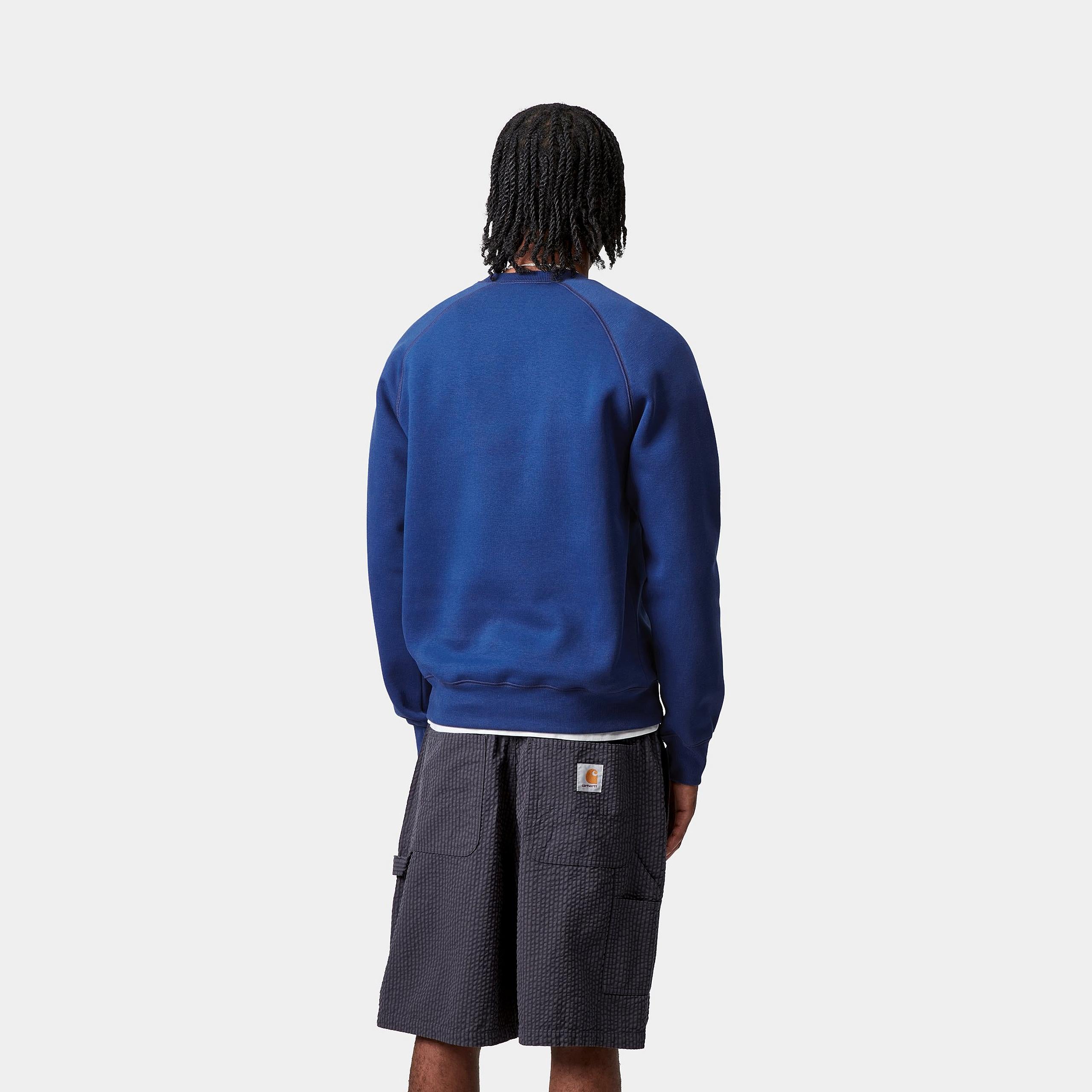 Carhartt WIP Mens Chase Sweat Top | Wolfsbane