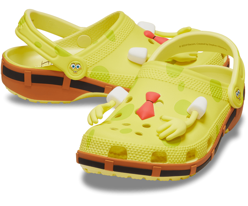 CROCS Unisex Spongebob Classic Clog
