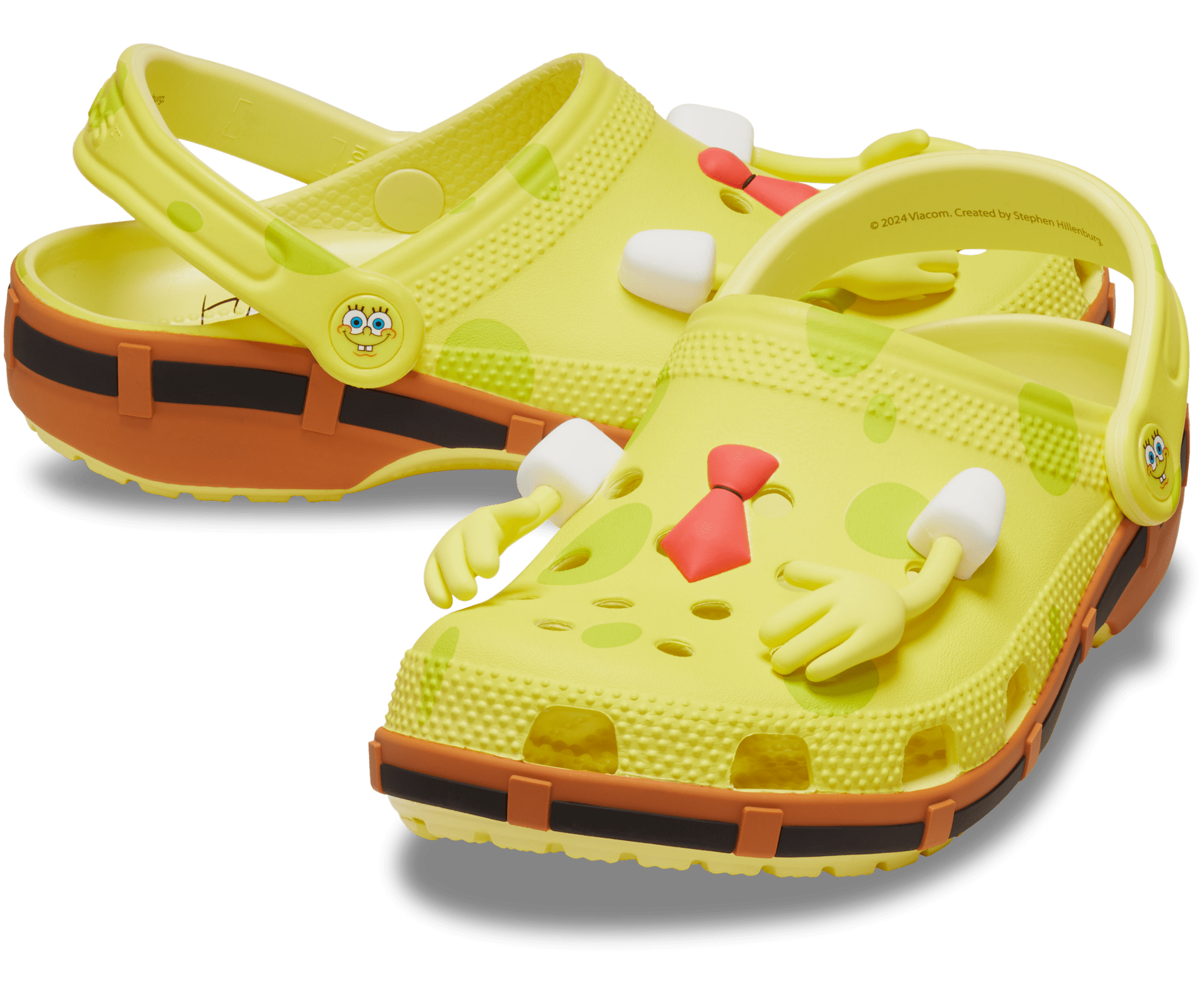 CROCS Unisex Spongebob Classic Clog