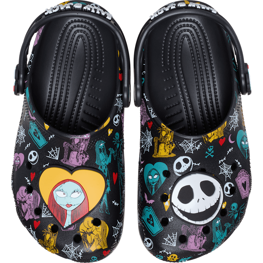 CROCS Kids The Nightmare Before Christmas Jack and Sally Clog