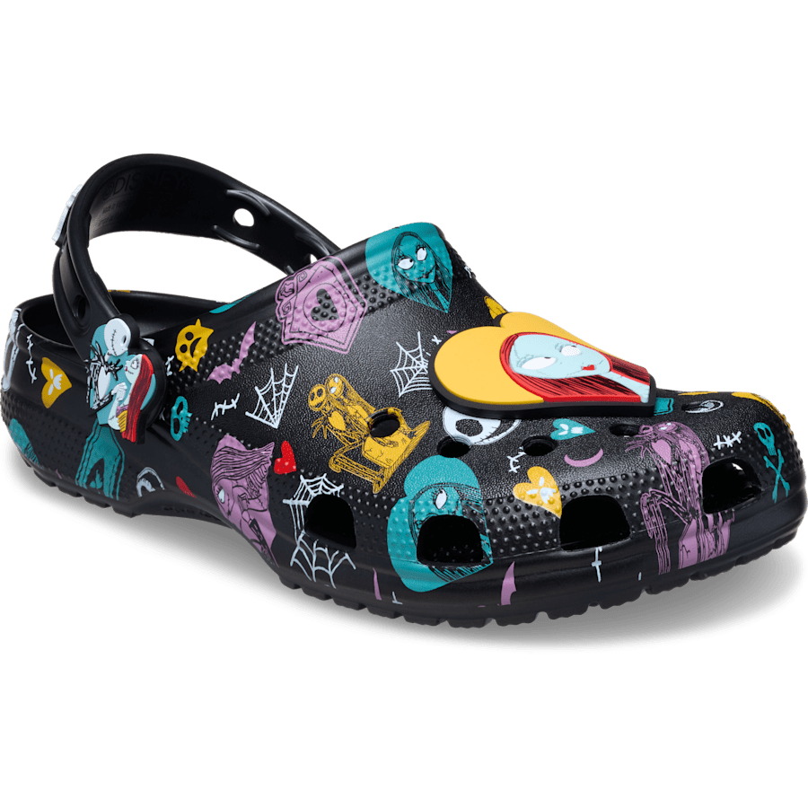 CROCS Unisex The Nightmare Before Christmas Jack and Sally Clog