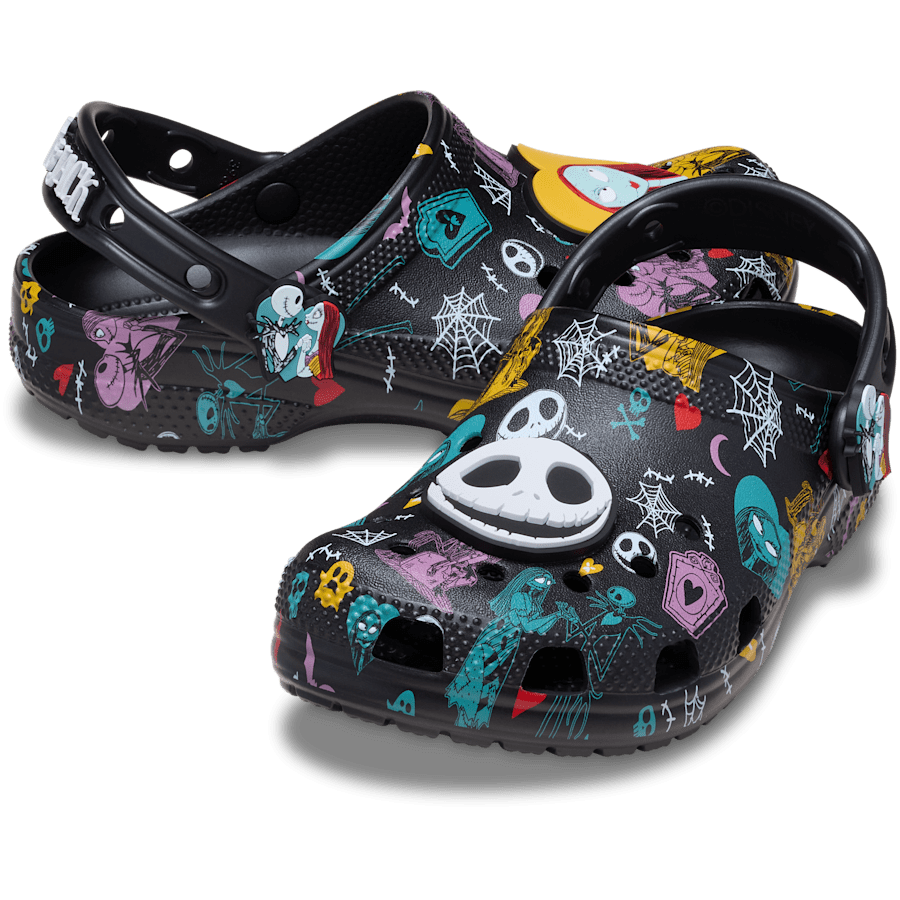 CROCS Kids The Nightmare Before Christmas Jack and Sally Clog