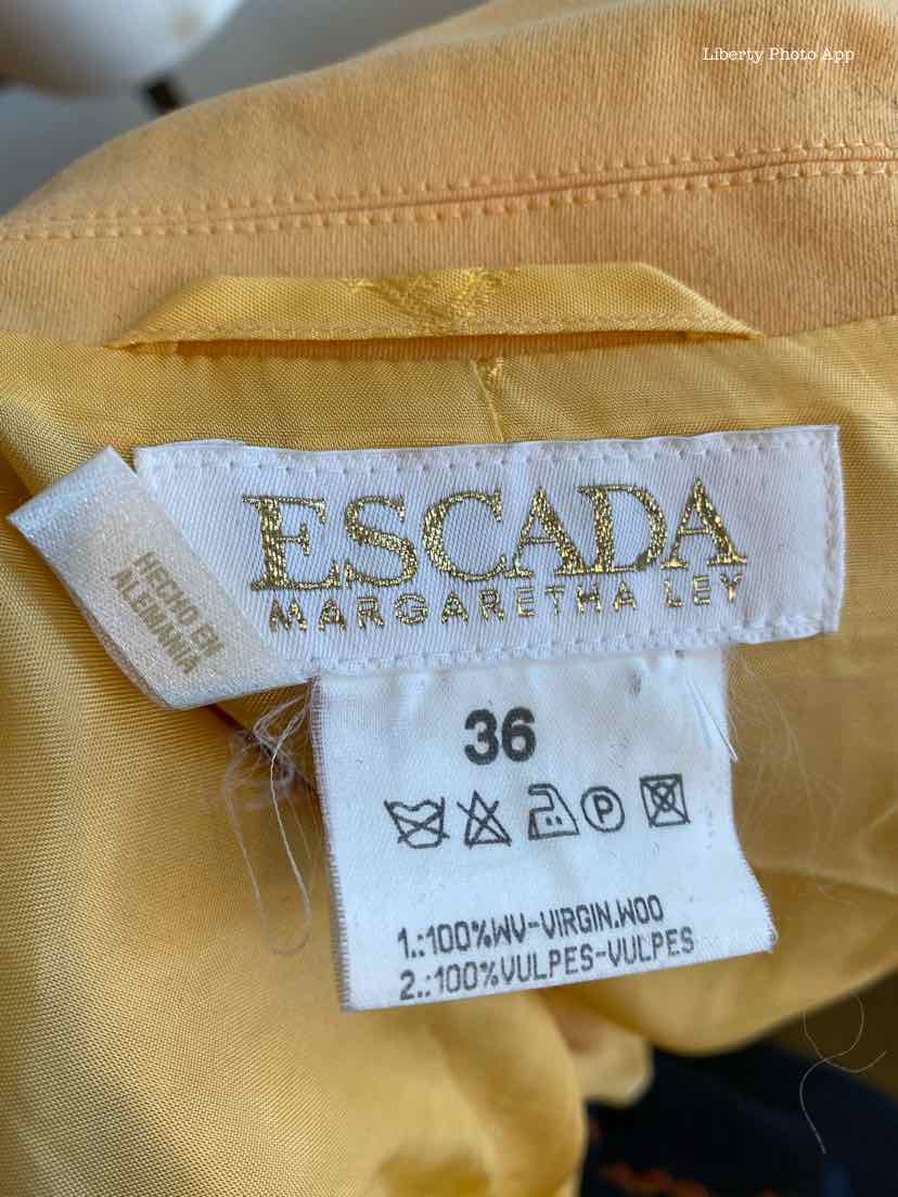 ESCADA Orange Blazer | S