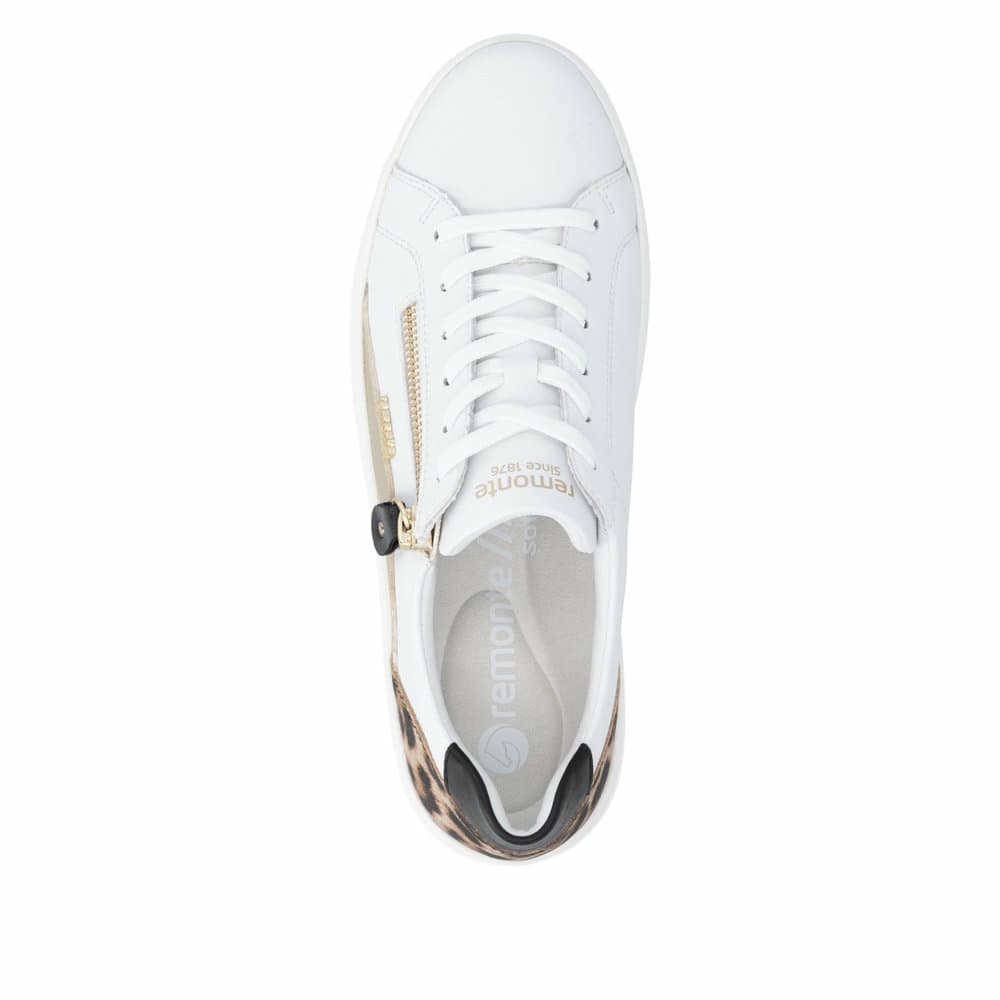 Remonte Womens Fashion Trainers | White