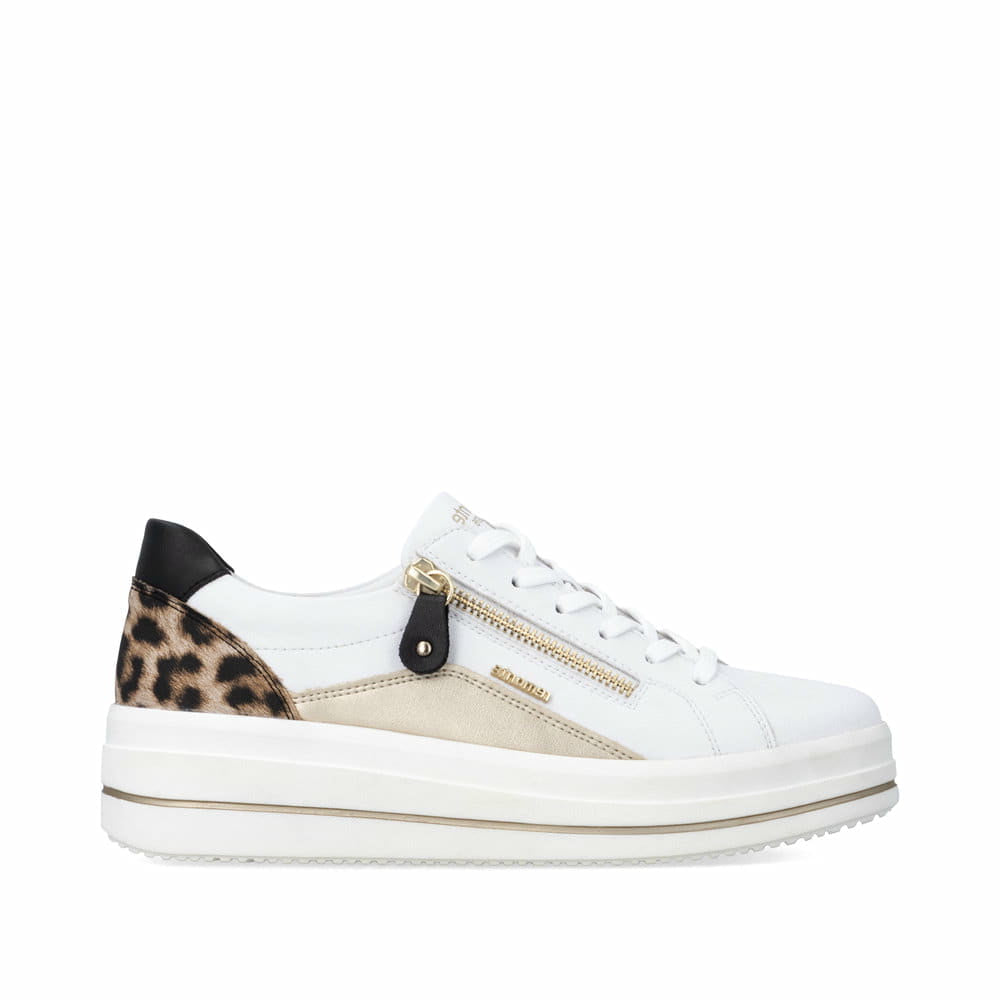 Remonte Womens Fashion Trainers | White