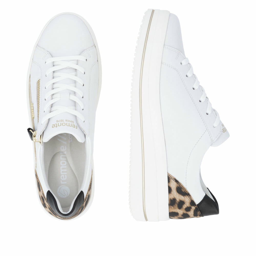 Remonte Womens Fashion Trainers | White