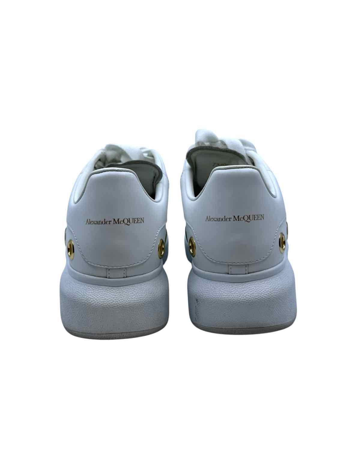 ALEXANDER MCQUEEN Size 9 White Sneakers