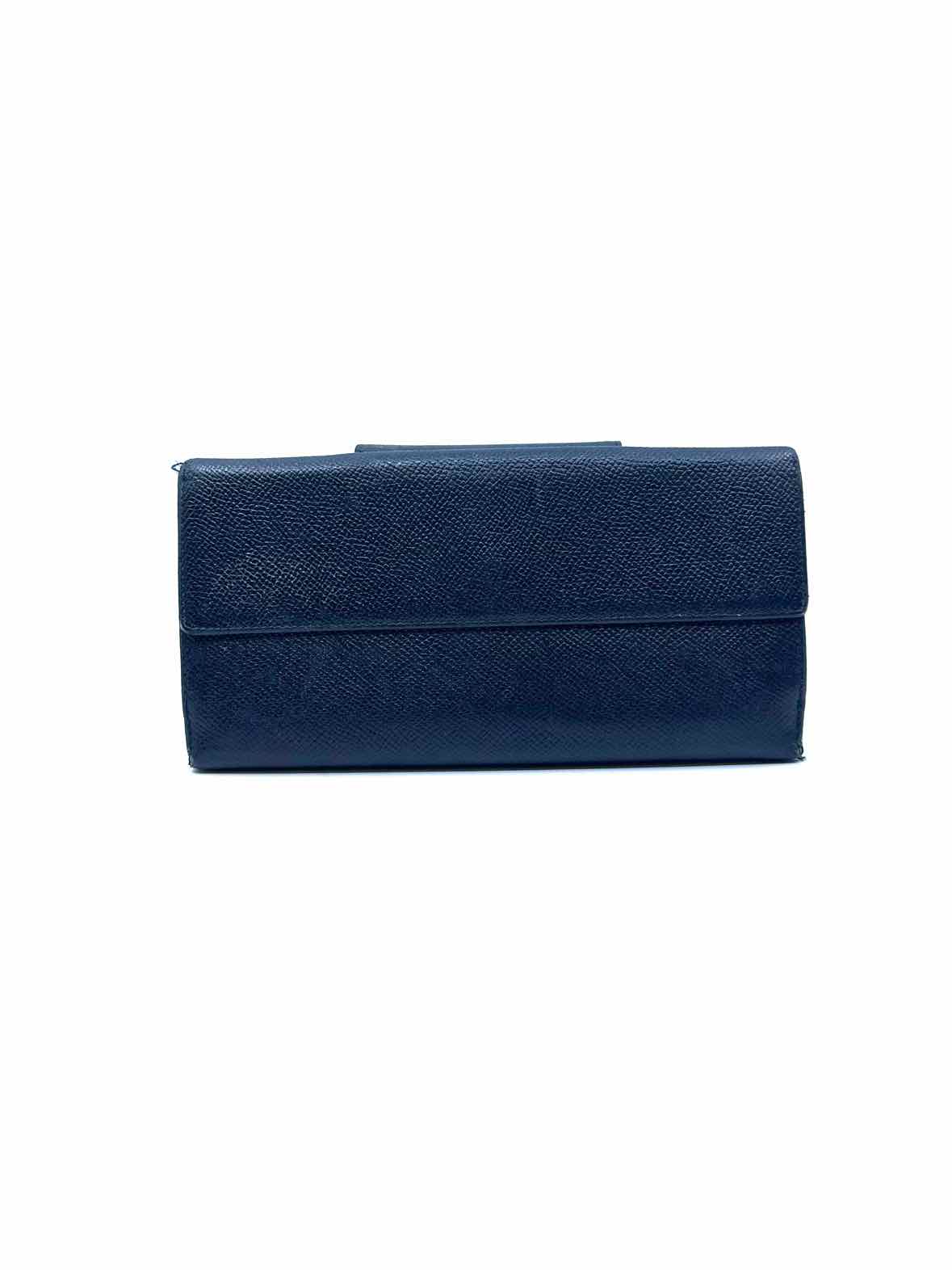 BVLGARI Black Leather Wallet