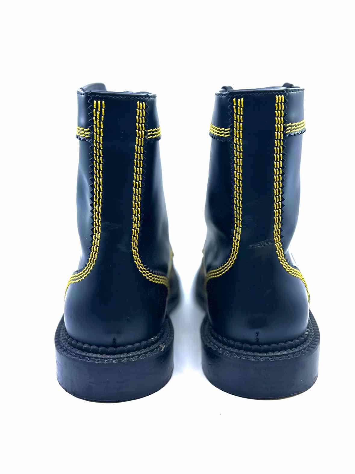 BURBERRY Size 9.5 Black Ankle Boot