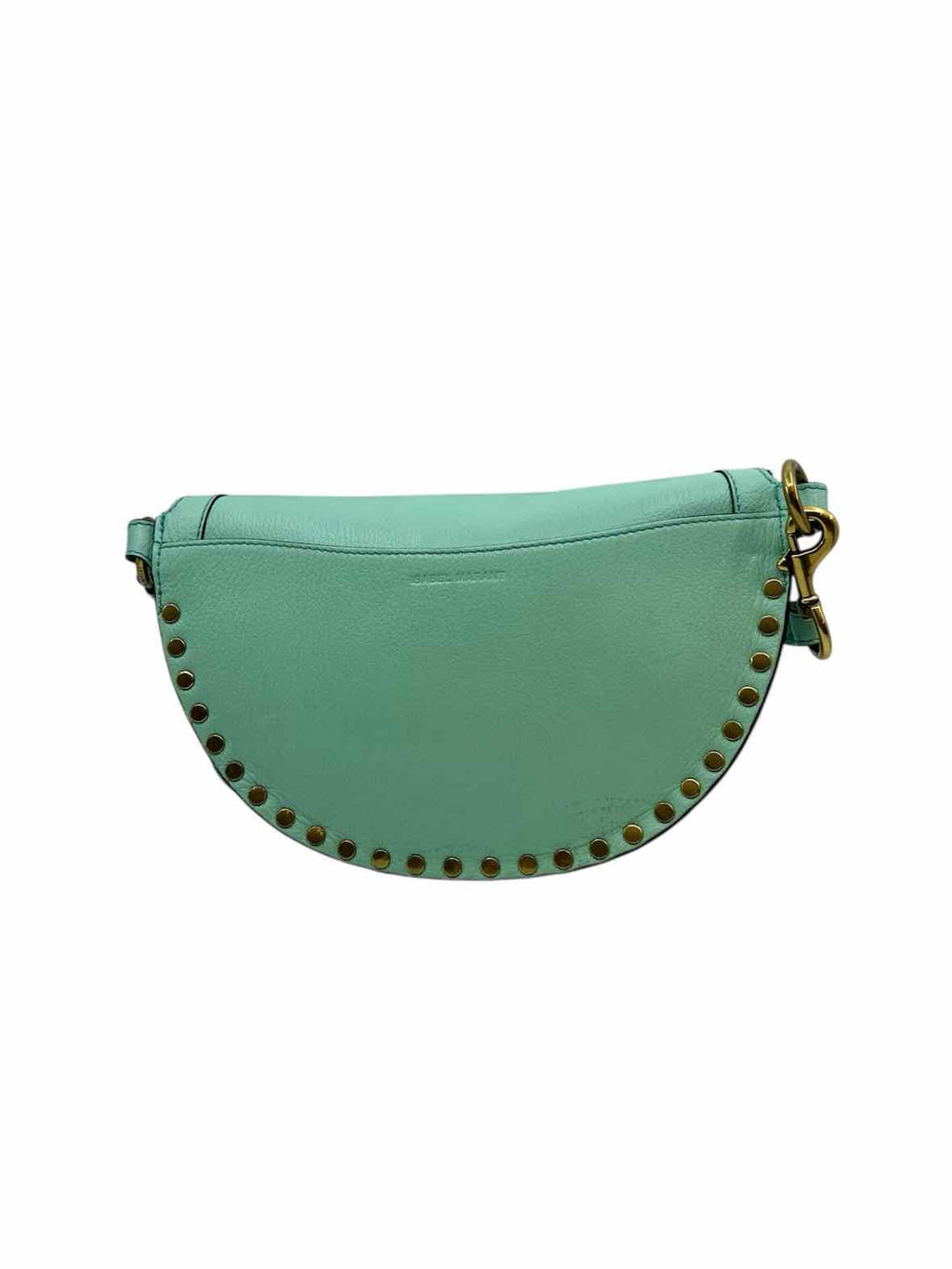 ISABEL MARANT Green Leather Crossbody