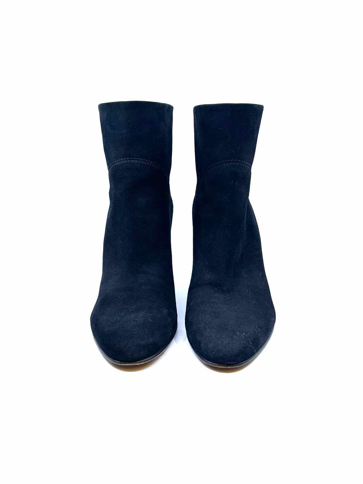 VALENTINO Size 9 Black Suede Ankle Boot