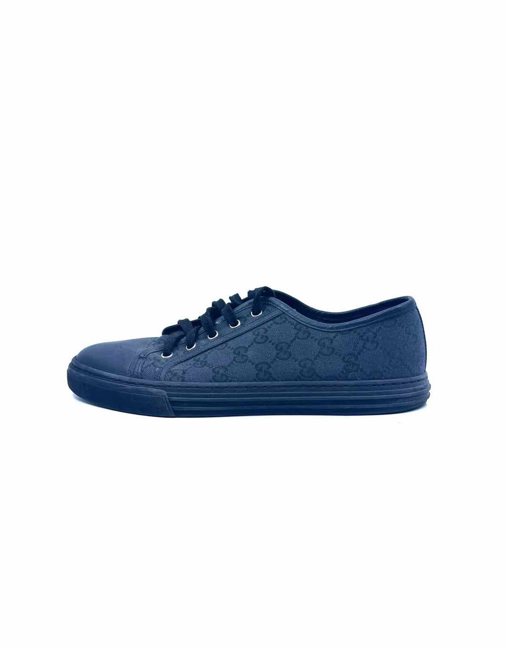 GUCCI Size 8 Black Men's Sneakers