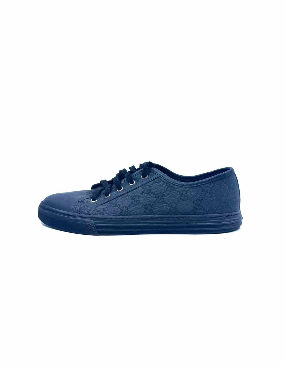 GUCCI Size 8 Black Men's Sneakers