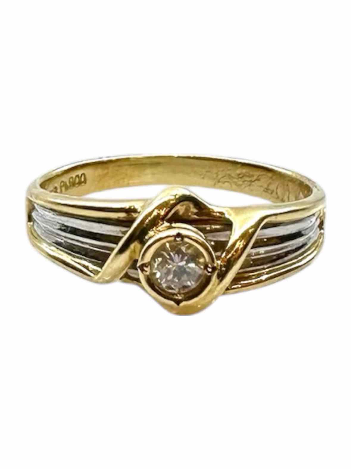 Fine Jewelry Gold & Silver Ring