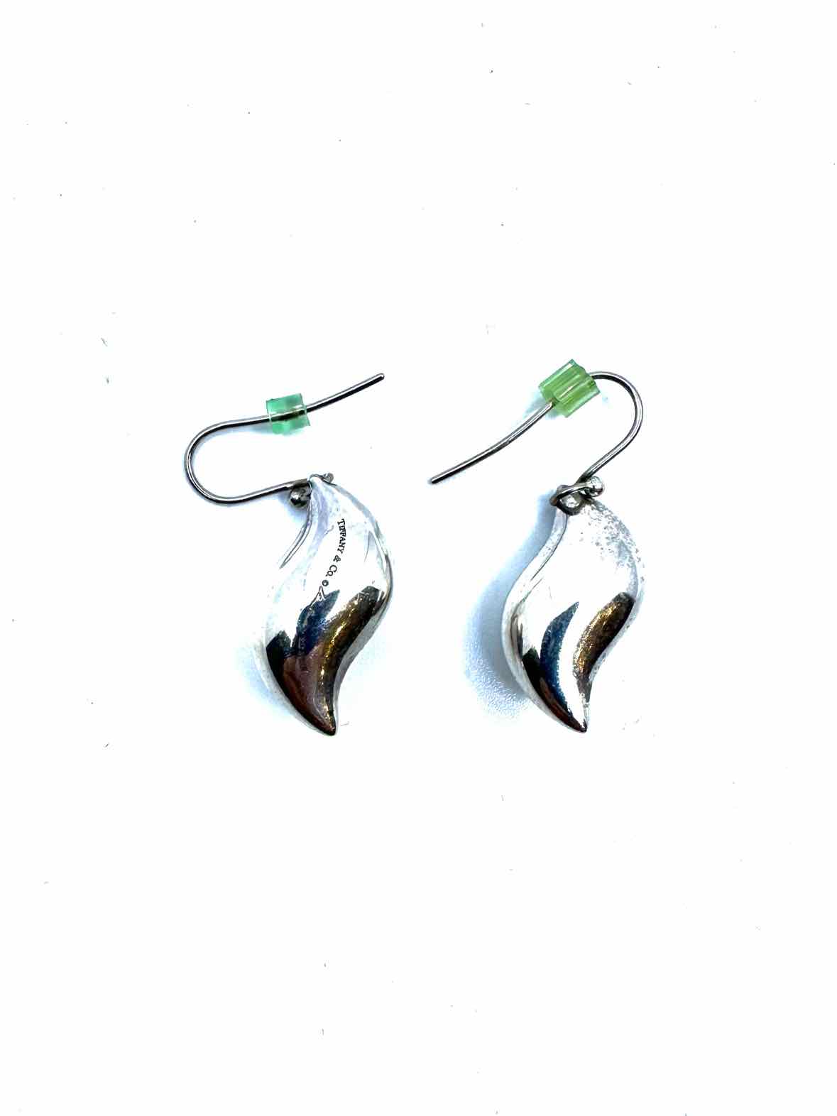 TIFFANY & CO Silver Pierced Earrings