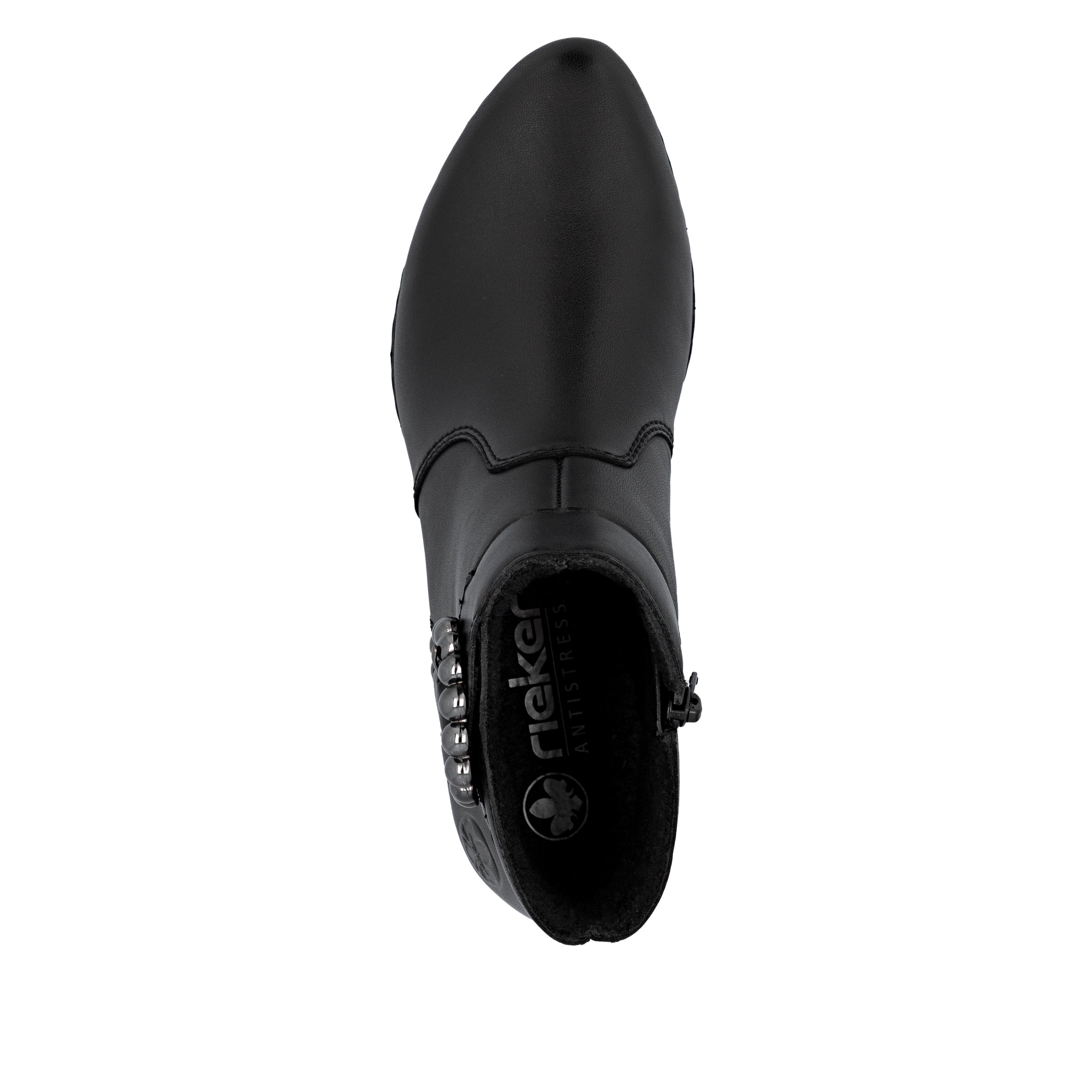 Rieker Womens Fashion Buckle Detail Ankle Boots | Black