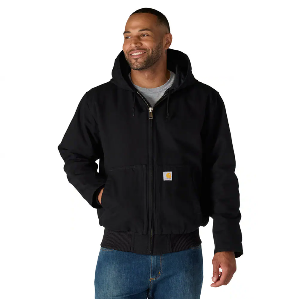 Carhartt 104050 J130 Loose Fit Washed Duck Insulated Active Jacket