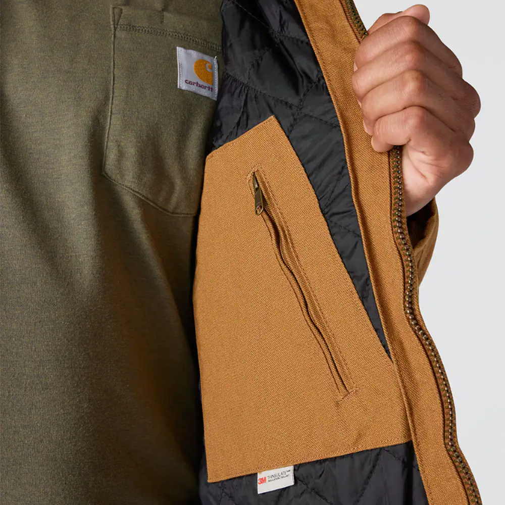 Carhartt 104050 J130 Loose Fit Washed Duck Insulated Active Jacket
