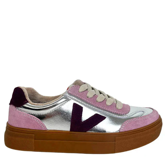 Drilleys Womens Eighty Trainers | Chrome Candy