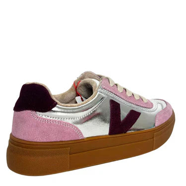 Drilleys Womens Eighty Trainers | Chrome Candy