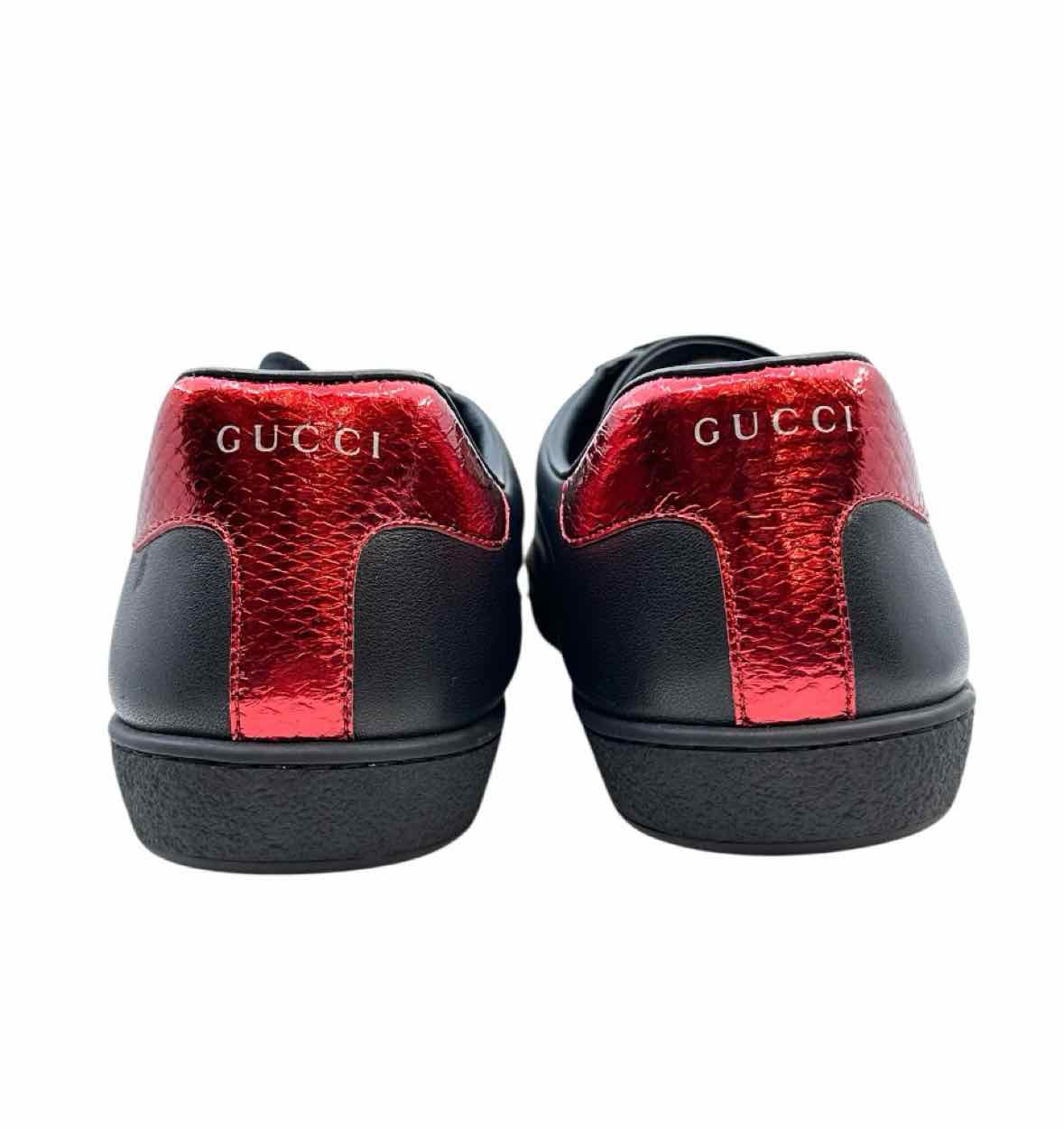 GUCCI Size 13 Black Men's Sneakers
