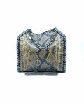 STELLA MCCARTNEY Black & Beige Vegan Leather Handbag