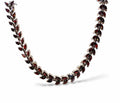 Sterling Garnet Necklace