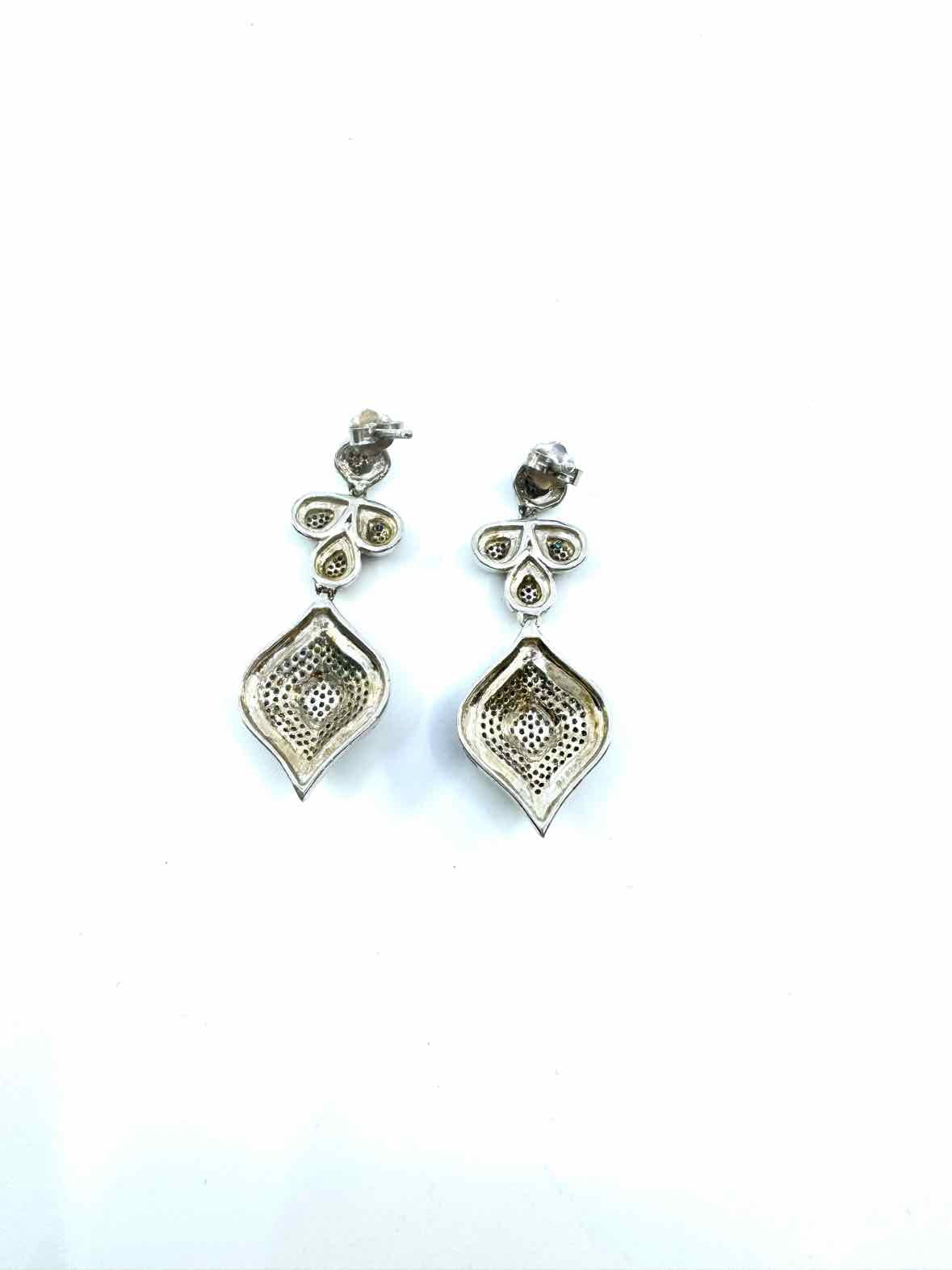 Blue Pierced Earrings