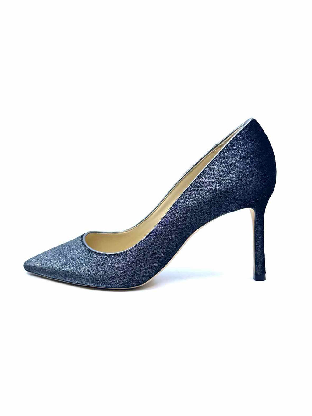 JIMMY CHOO Silver Pumps Size 8.5