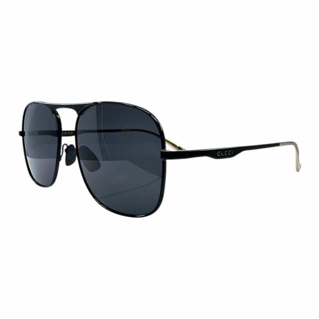 GUCCI Black Aviator Sunglasses