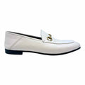 GUCCI Size 10 Cream Loafers
