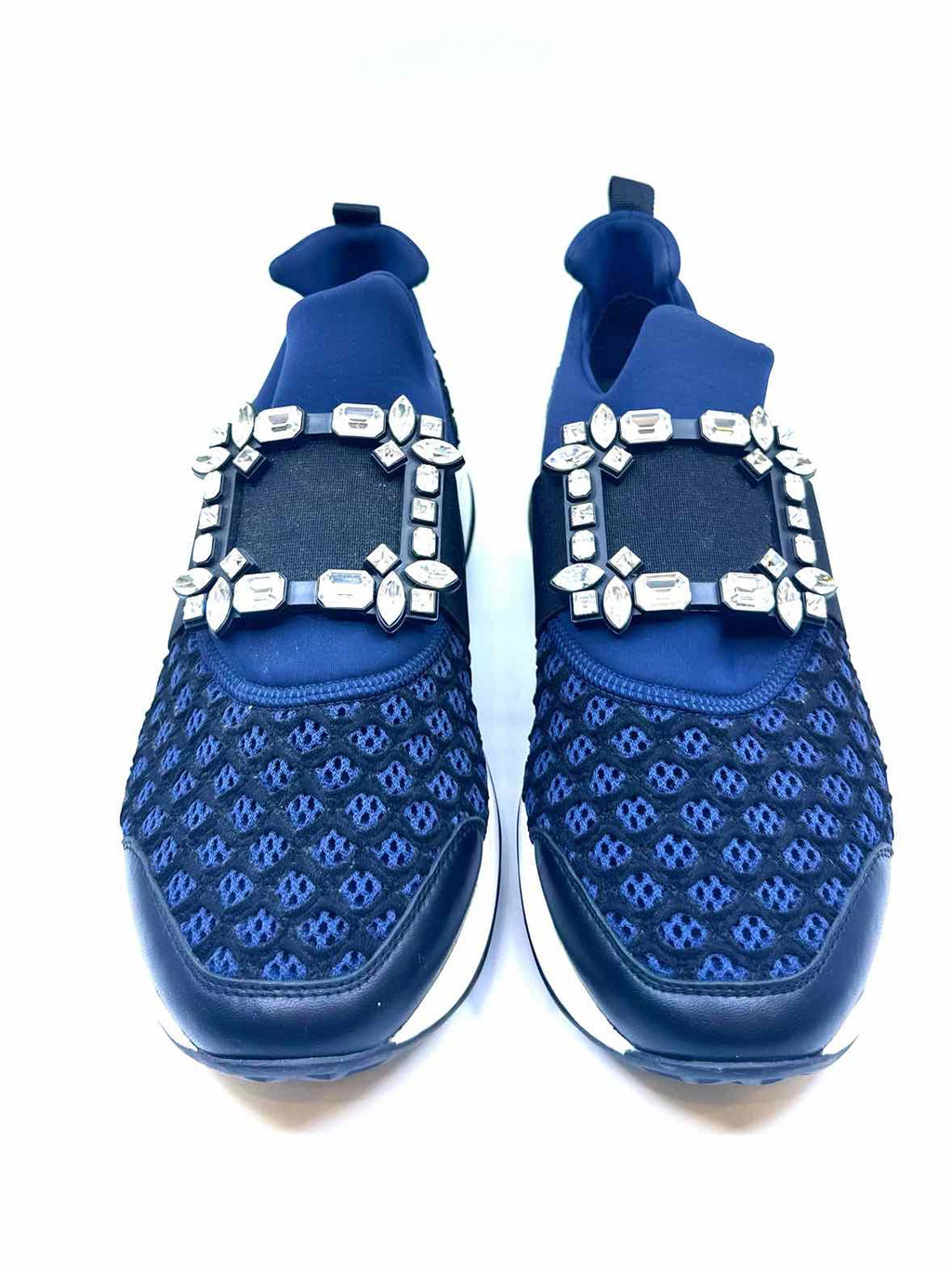 ROGER VIVIER Size 9.5 Navy, black Sneakers