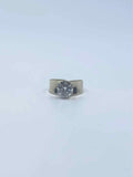 14K Gold Moisanite Ring