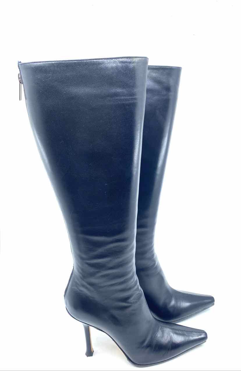 JIMMY CHOO Black Tall Boot | 7