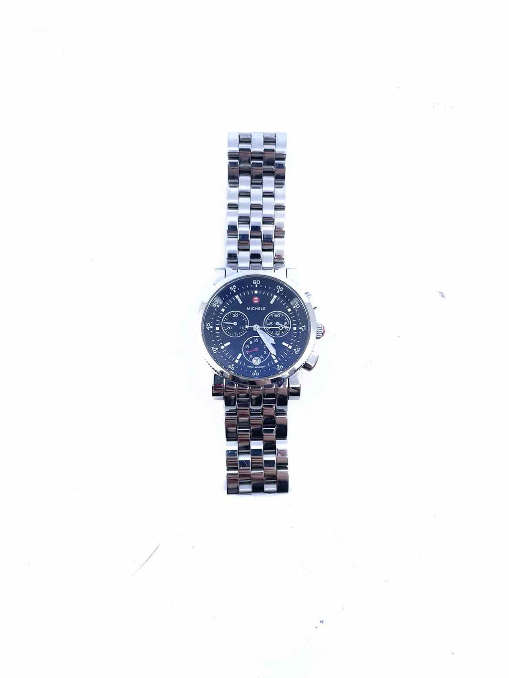 MICHELE Black & Silver Watch