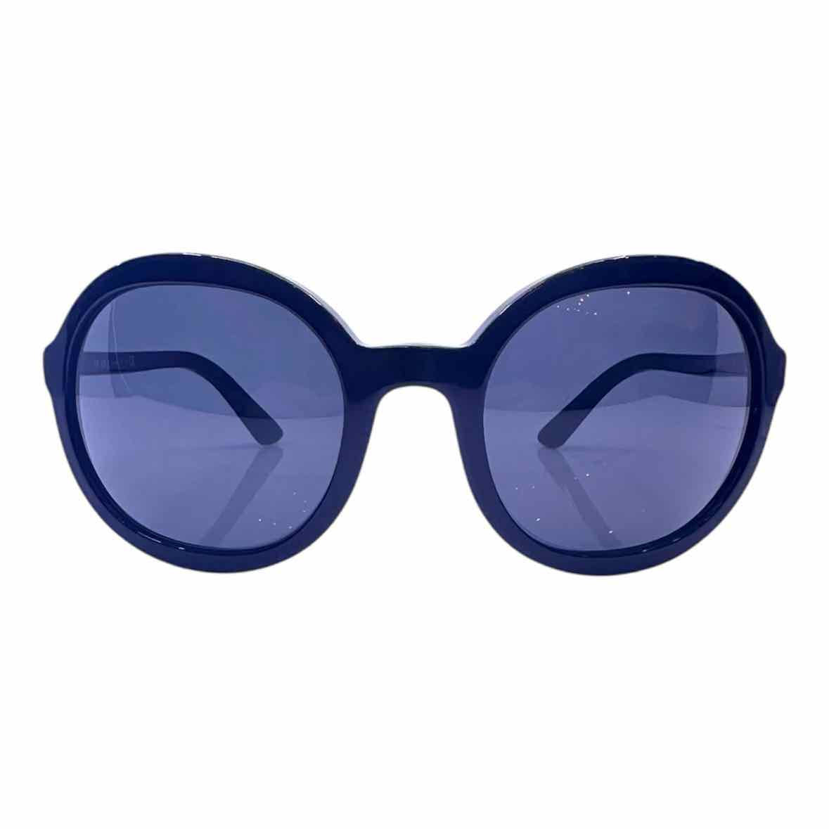 PRADA Black Round Sunglasses