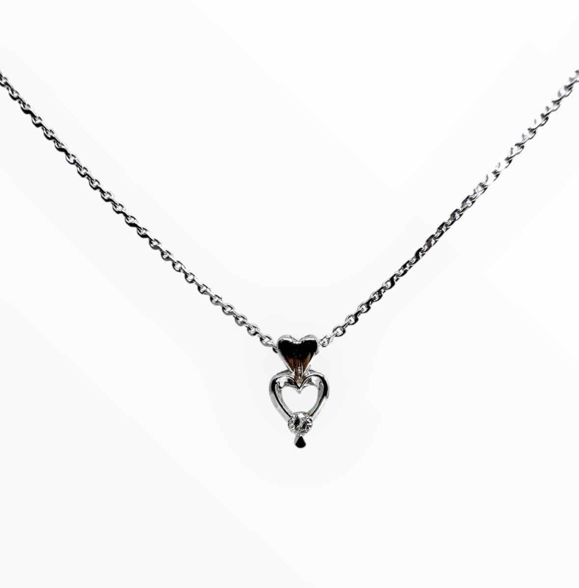 18K White Gold Necklace